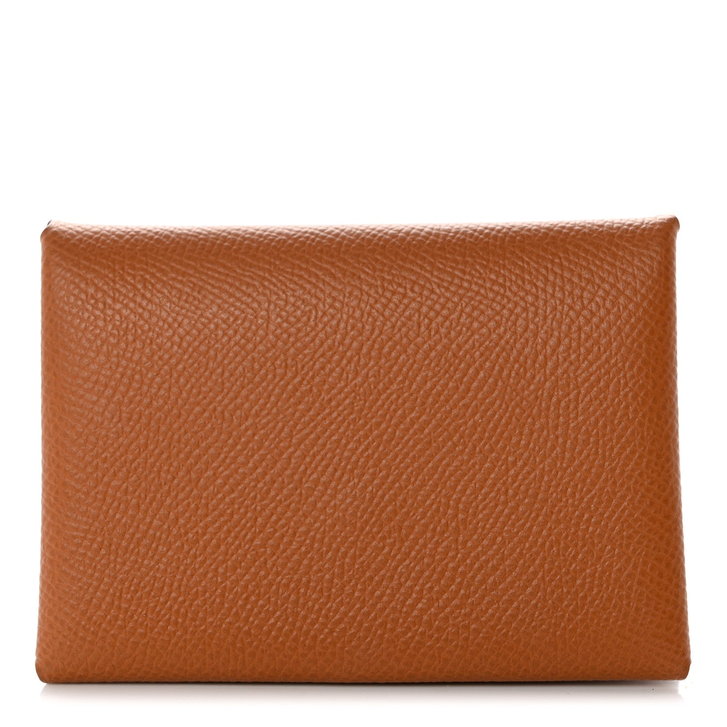 Hermes Epsom Calvi Duo Card Case Gold 1 of 8