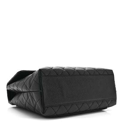 Chanel Caviar Quilted Jumbo Kelly Flap Black 4 of 10