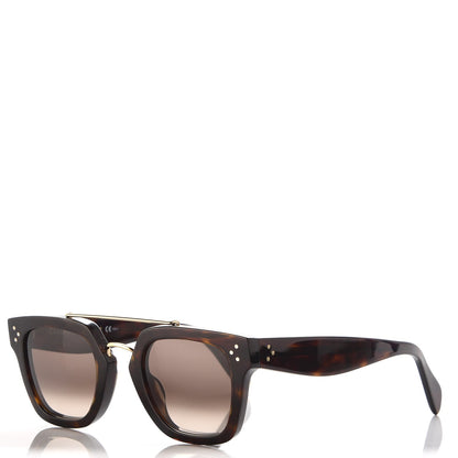 Celine Acetate Bridge Sunglasses CL41077/S Dark Havana 1 of 6