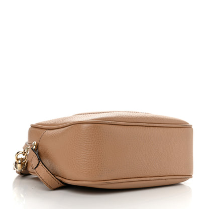 Gucci Pebbled Calfskin Small Soho Disco Bag Camelia 4 of 14