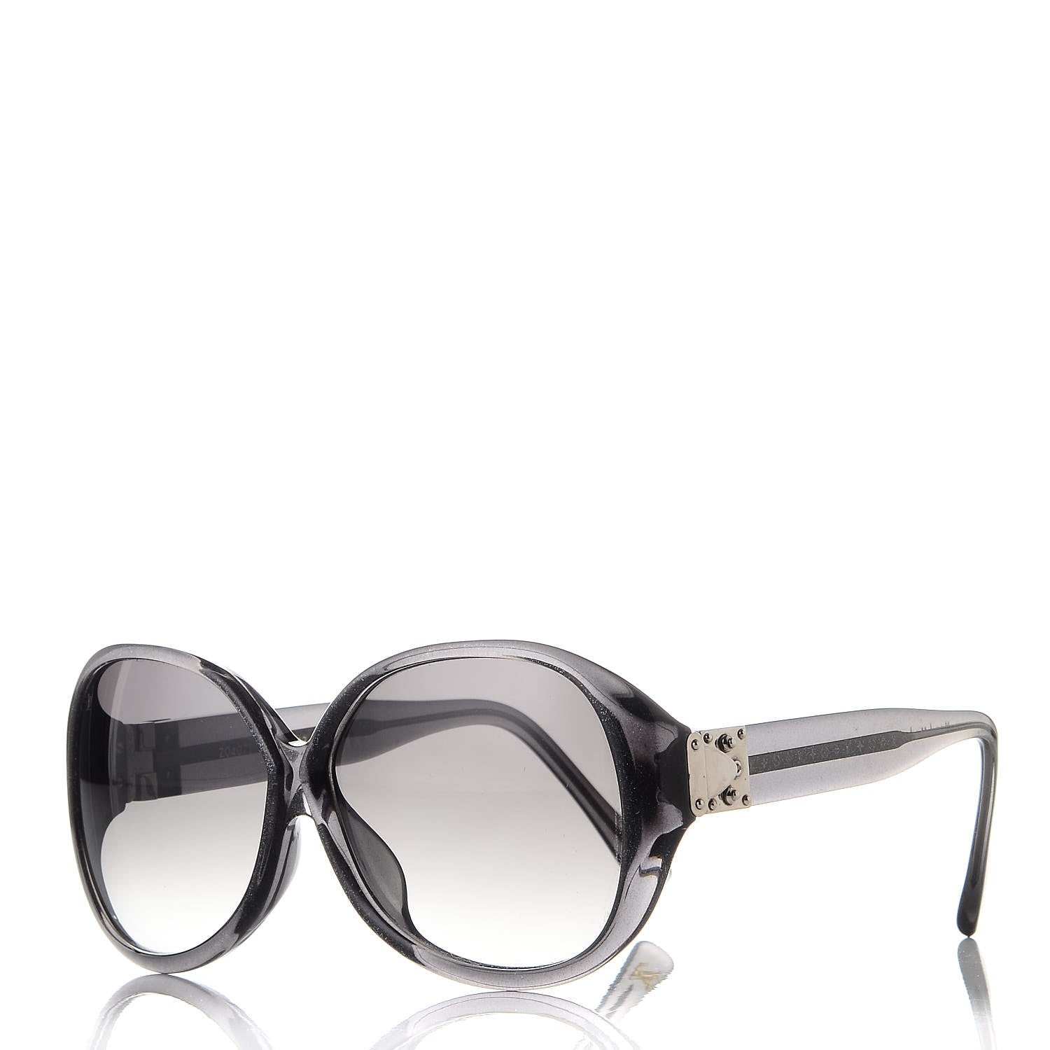 Louis Vuitton Soupcon Oversized Sunglasses Z0407E Grey Glitter 1 of 8