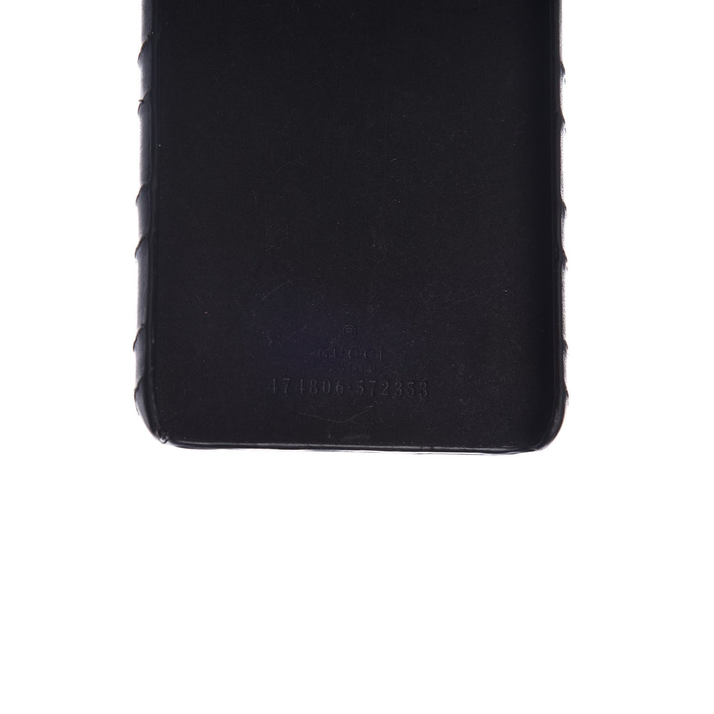 Calfskin Matelasse Marmont iPhone 7 Plus Case Black