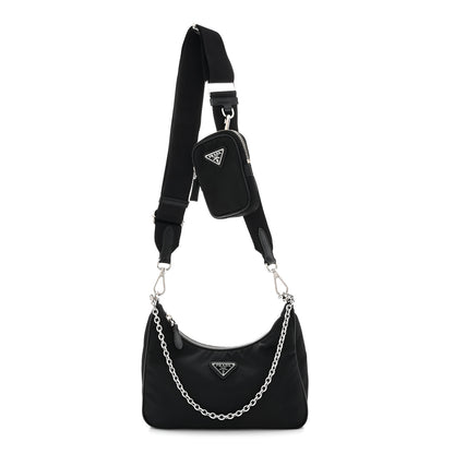 Prada Nylon Re-Edition 2005 Shoulder Bag Black 1 of 14