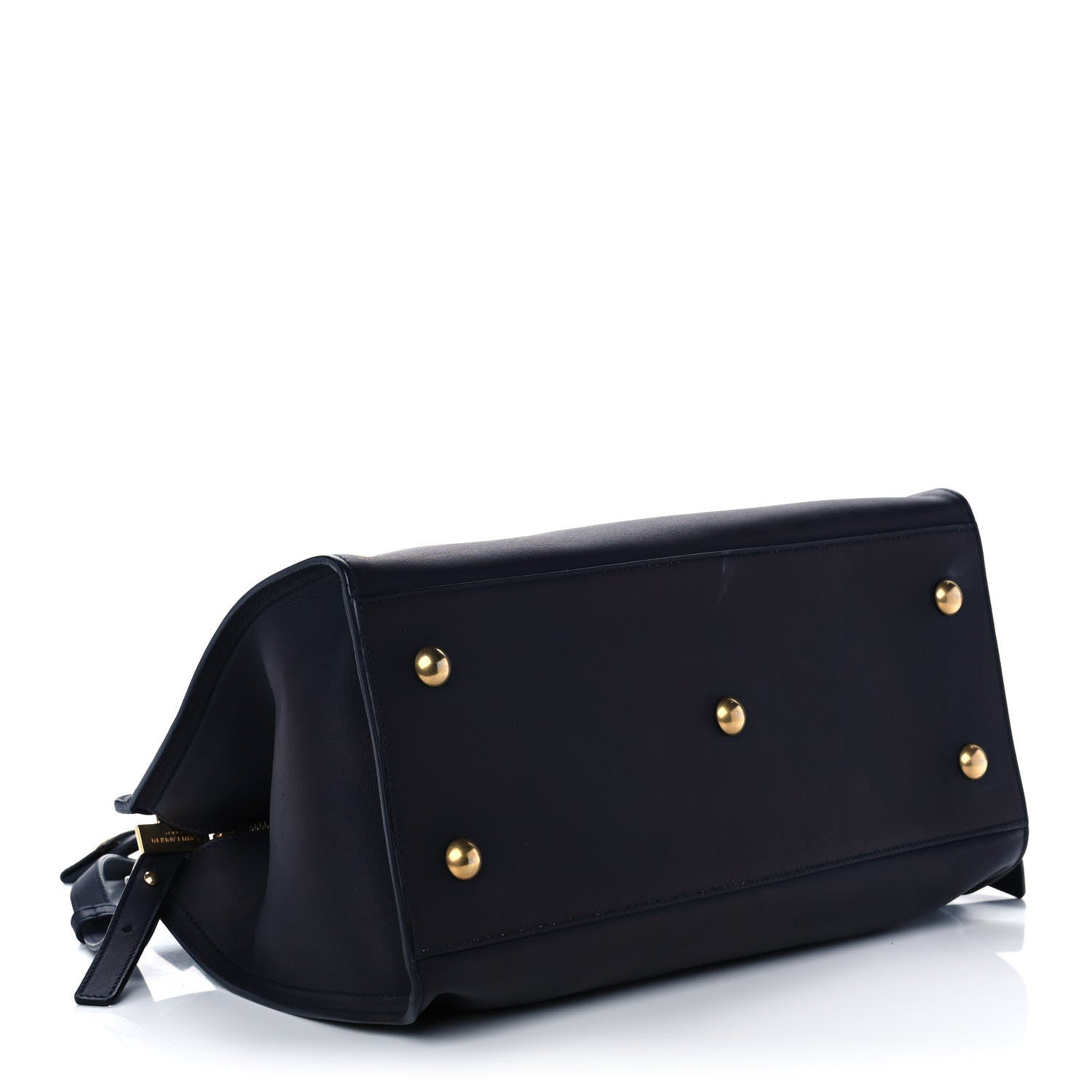Saint Laurent Calfskin Small Classic Y Cabas Navy Blue 4 of 12