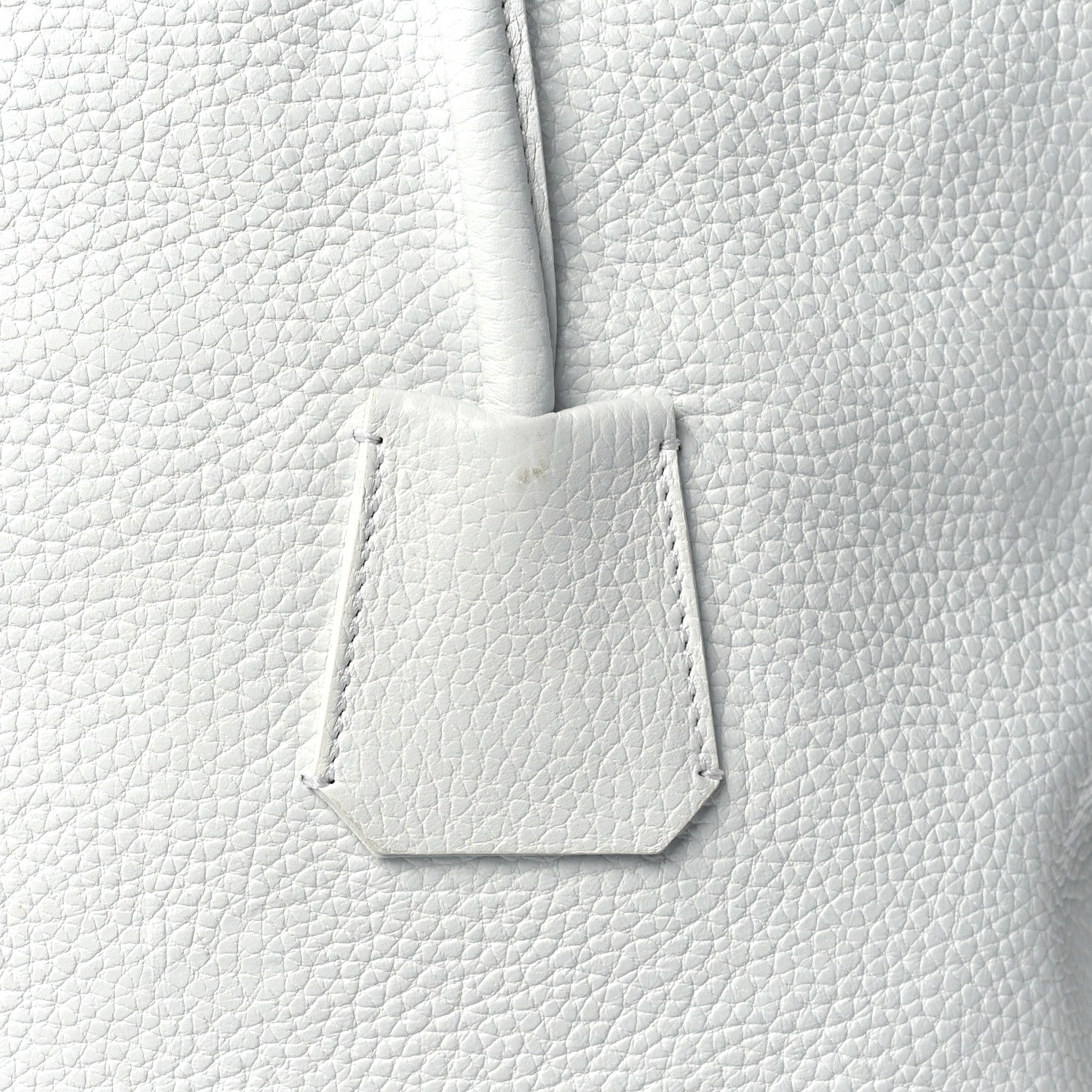 Burberry London Grainy Calfskin Medium Baynard Tote White 14 of 14