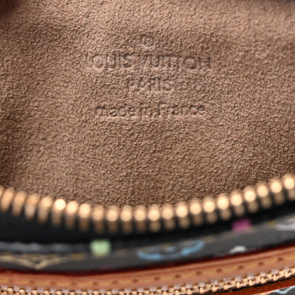 Louis Vuitton Monogram Multicolor Pochette Plate MM Black 6 of 6