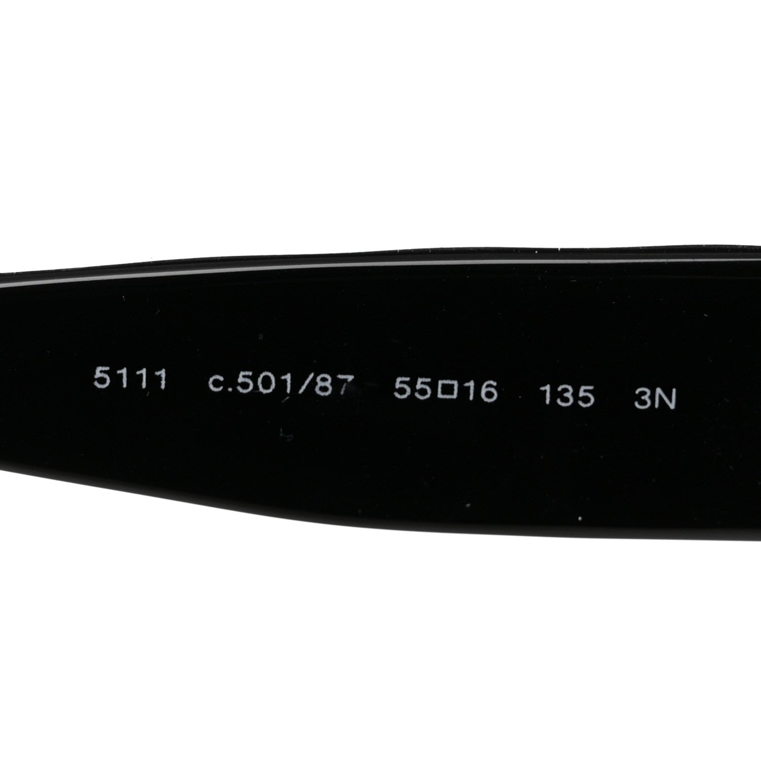 Chanel Camellia CC Sunglasses 5111 Black 6 of 9