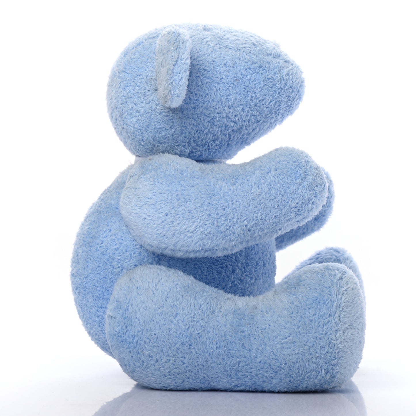 Polyester Stuffed Teddy Bear Blue