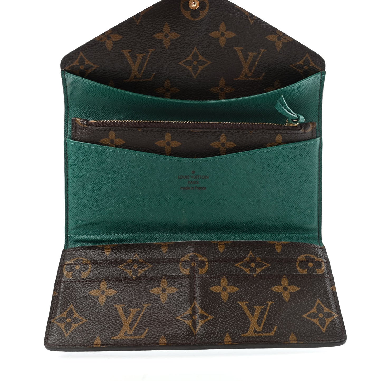 Monogram Josephine Wallet Vert