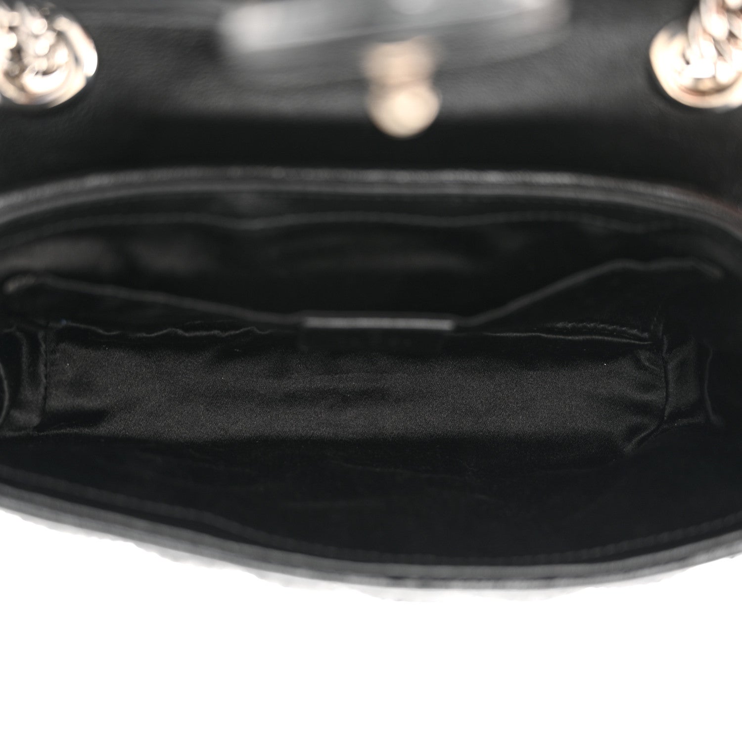 Gucci Sequin Matelasse Diagonal Mini GG Marmont Shoulder Bag Black 5 of 11