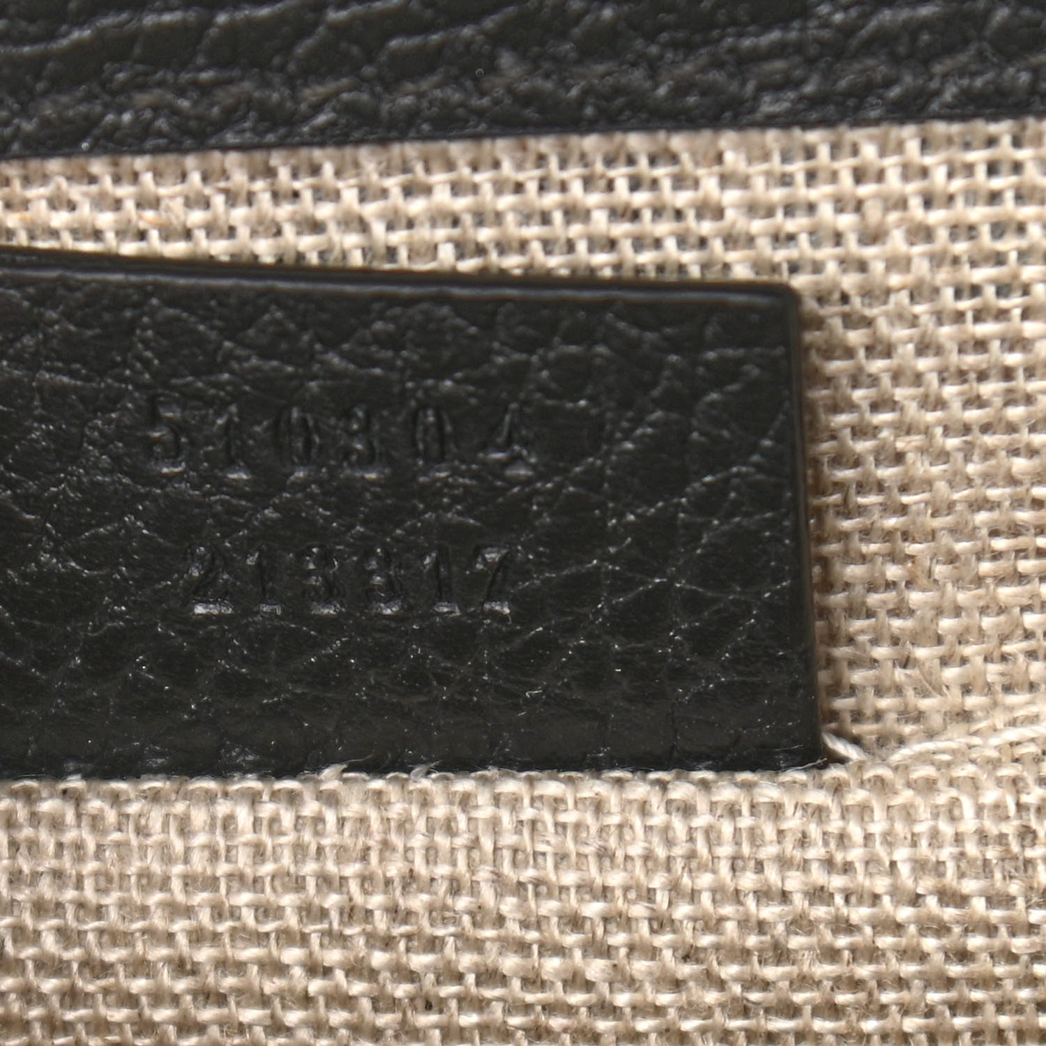 Gucci Dollar Calfskin Small Interlocking G Shoulder Bag Black 7 of 11