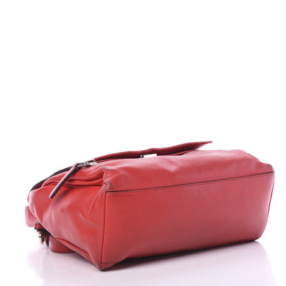 Givenchy Waxy Grained Calfskin Mini Pandora Pure Flap Bag Medium Red 3 of 17