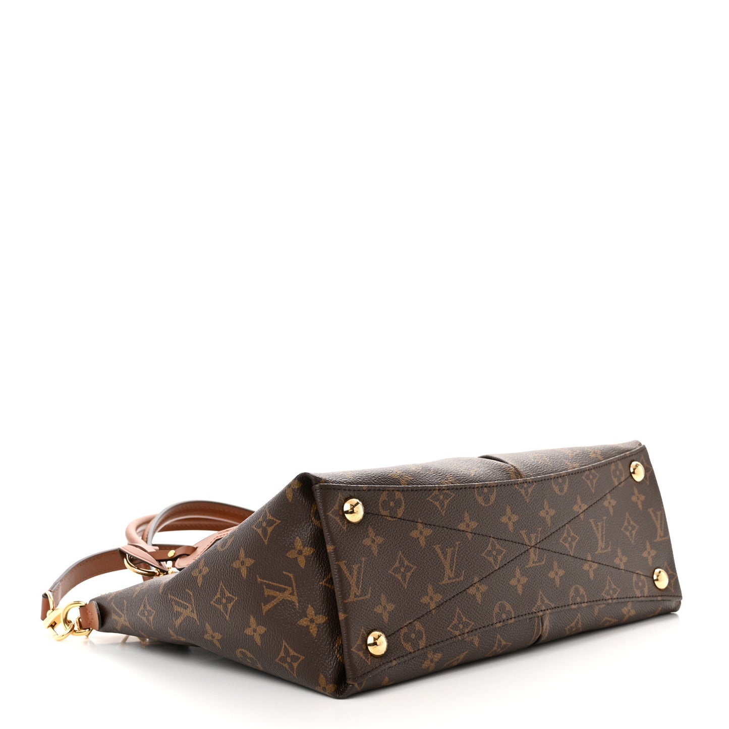 Monogram V Tote MM Black
