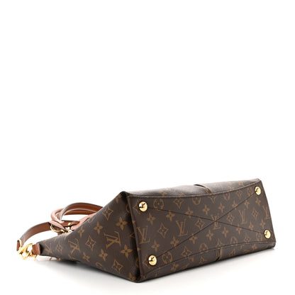 Louis Vuitton Monogram V Tote MM Black 4 of 11