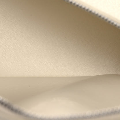 Loro Piana Grained Calfskin L19 Extra Pocket Pouch Whisper White 5 of 9
