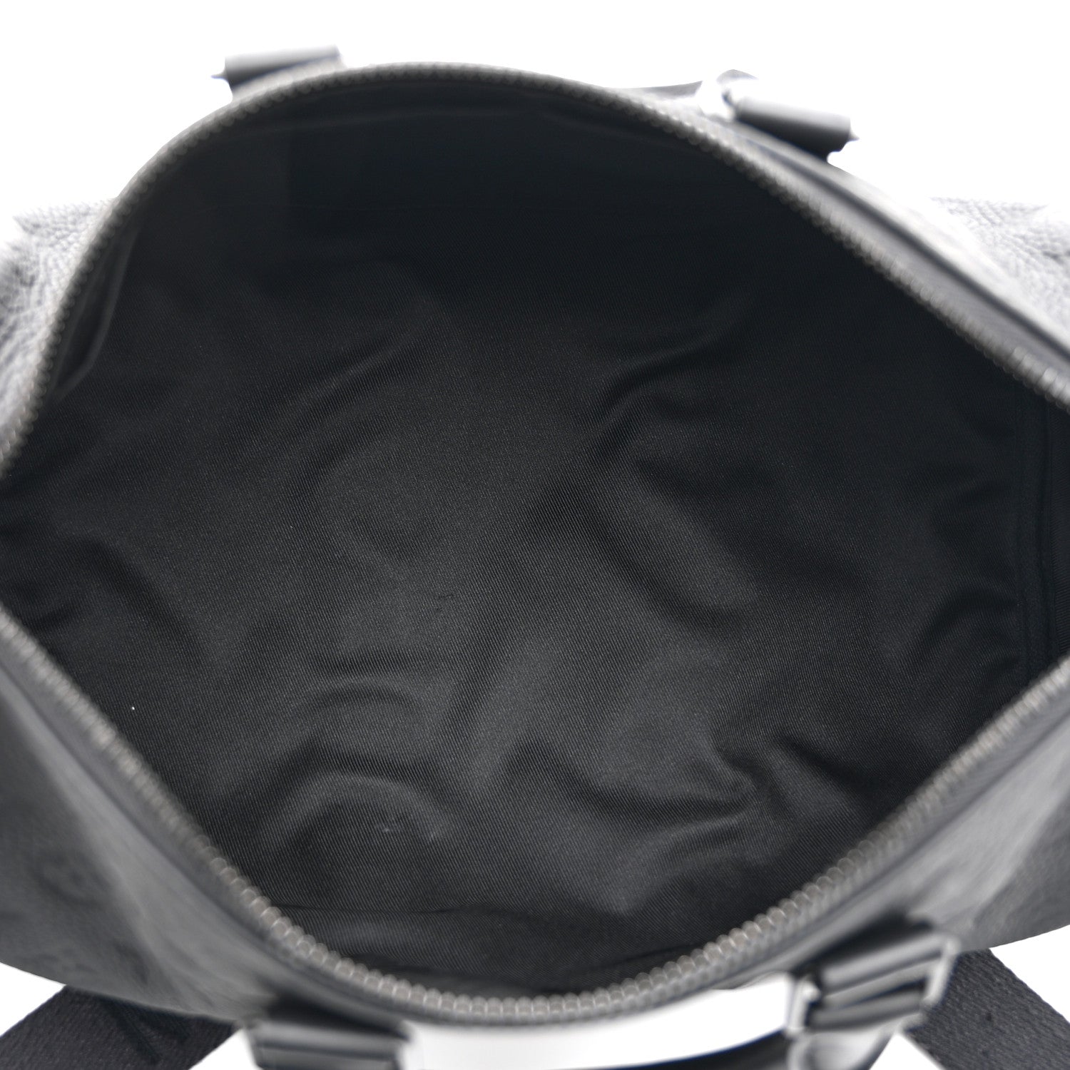 Louis Vuitton Monogram Taurillon Keepall Bandouliere 35 Black 5 of 9