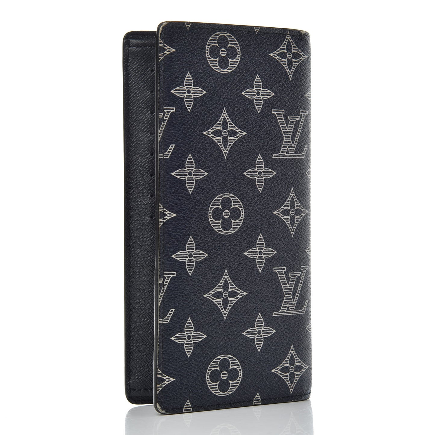 Savane Monogram Chapman Giraffe Brazza Wallet Encre