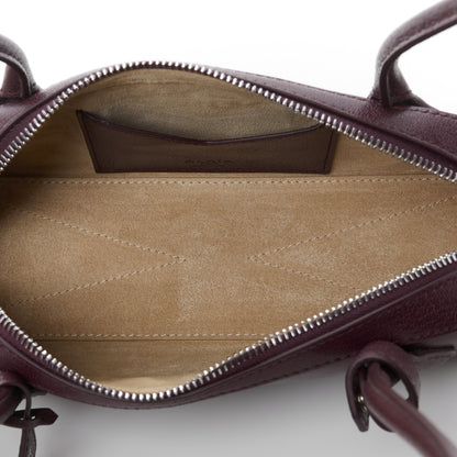 Alaia Shiny Goatskin Small Le Teckel Bag Rouge Grenat 6 of 11