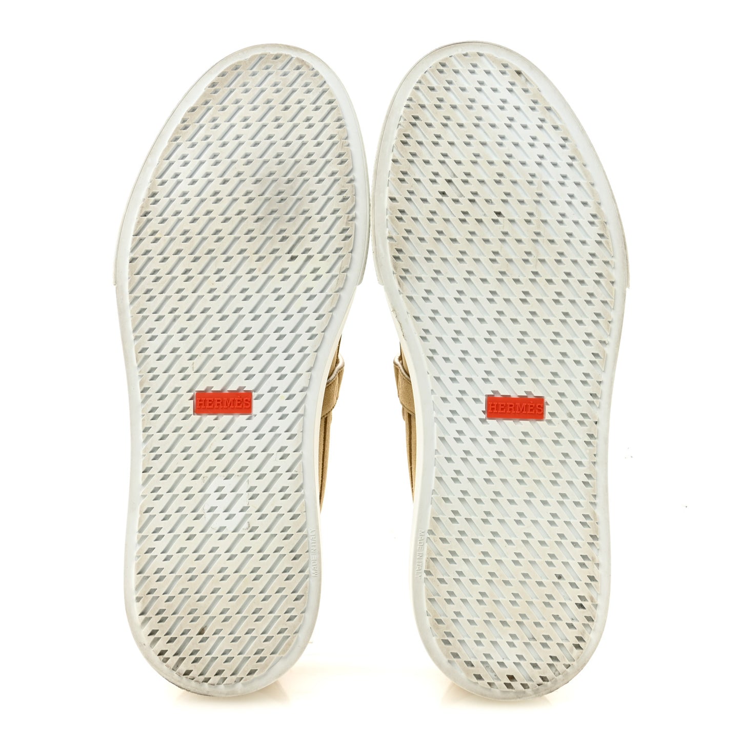 Suede Goatskin Game Slip On Sneakers 41 Beige Lin