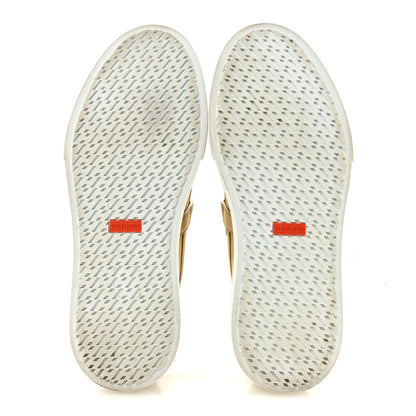 Hermes Suede Goatskin Game Slip On Sneakers 41 Beige Lin 6 of 10