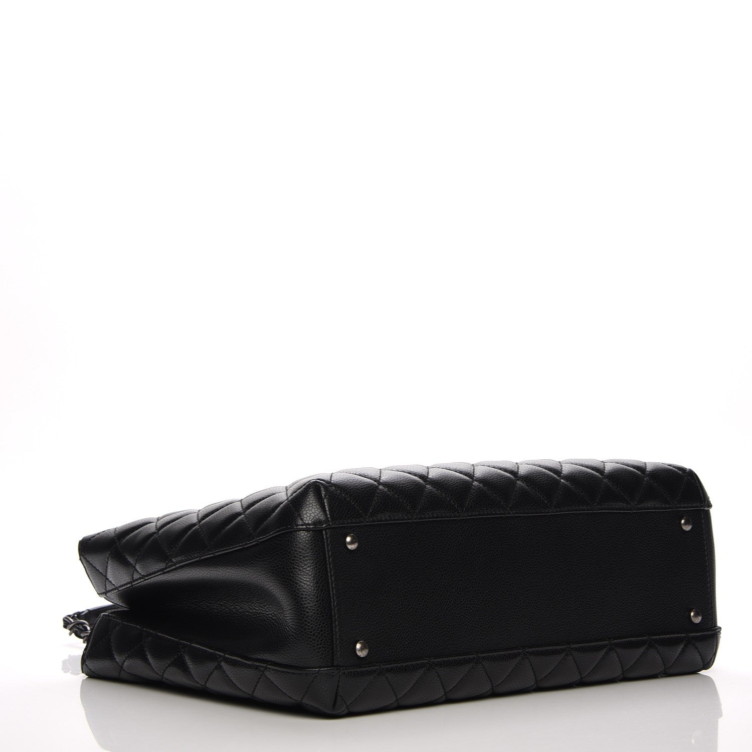Chanel Caviar Quilted City Shopping Tote Black 4 of 8