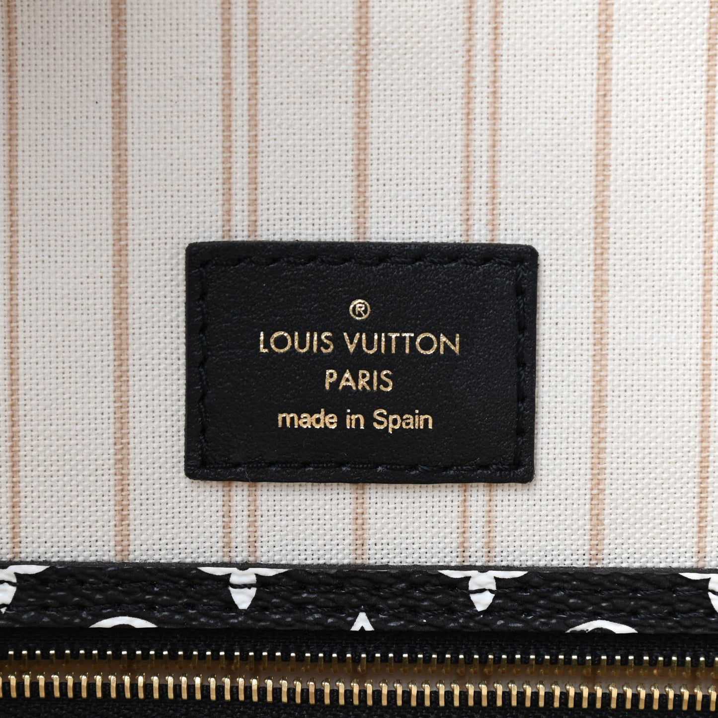 Monogram Giant Jungle Neverfull MM Ivory