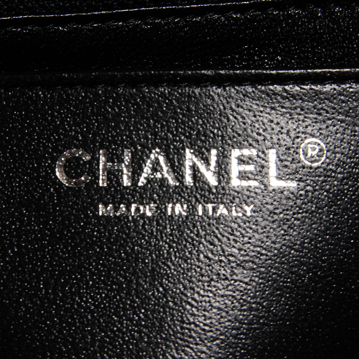 Caviar Quilted Mini Square Flap Black