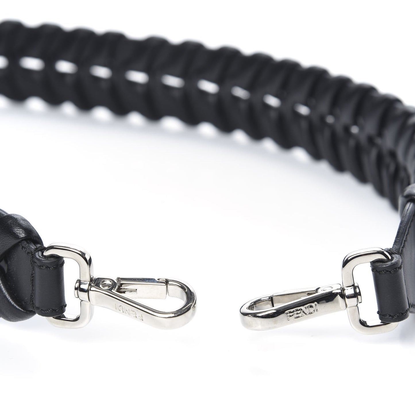 Vitello Dolce Shiny Nappa Lace Up Strap You Black