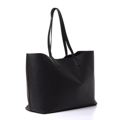 Saint Laurent Calfskin Large Shopping Tote Asphalt 2 of 4