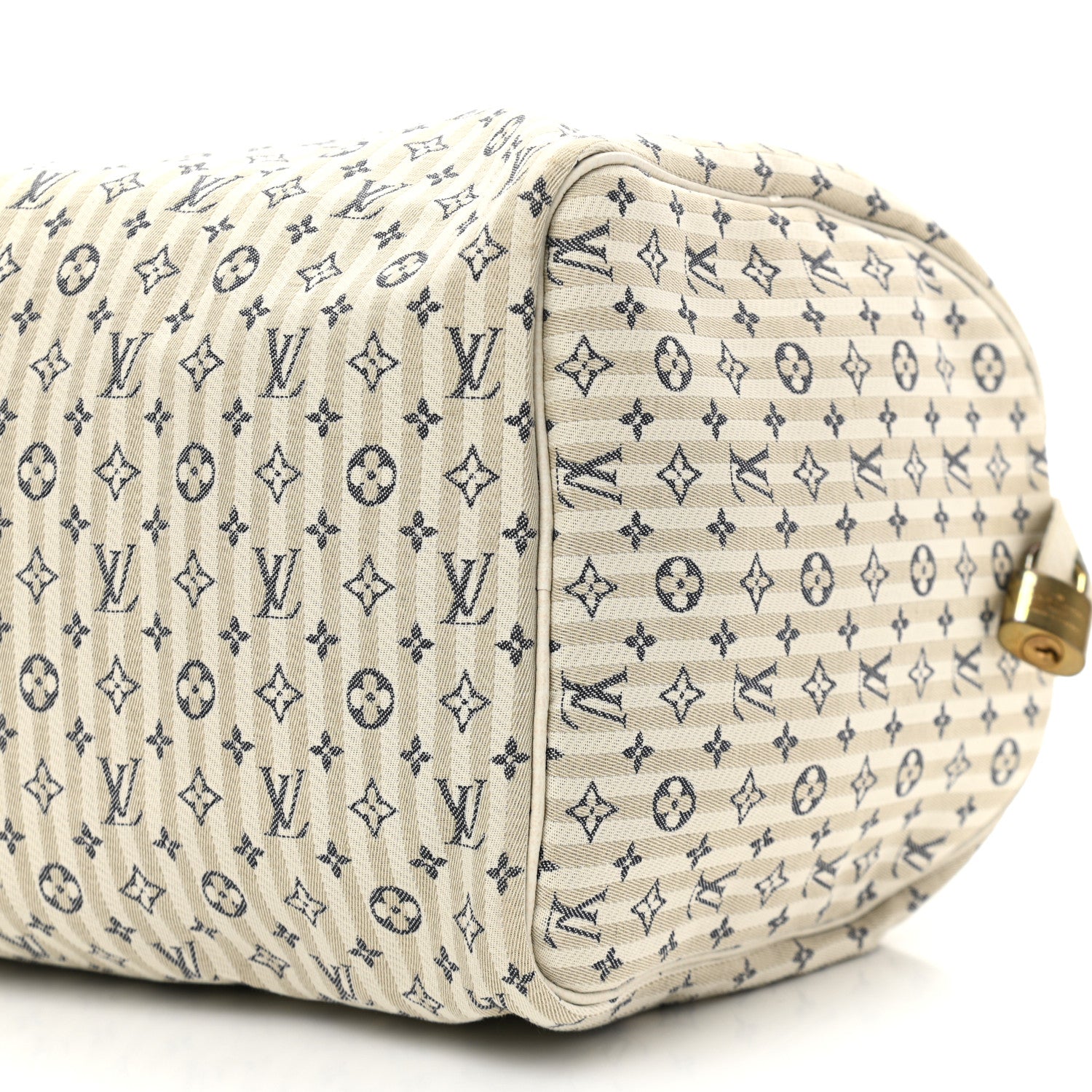 Louis Vuitton Mini Lin Croisette Speedy 30 Blue 10 of 10