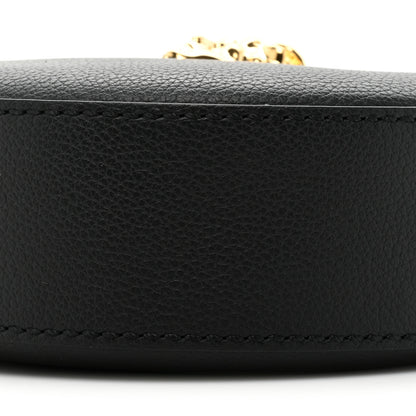 Versace Calfskin La Medusa Round Camera Bag Black 7 of 8