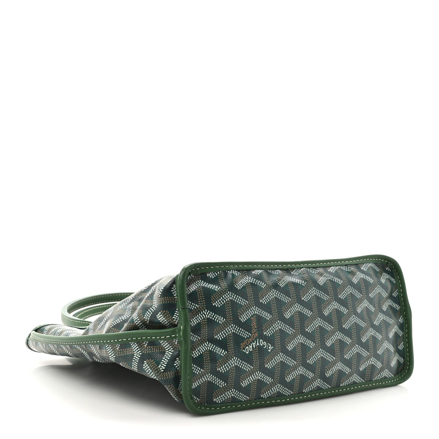 Goyardine Reversible Mini Anjou Green