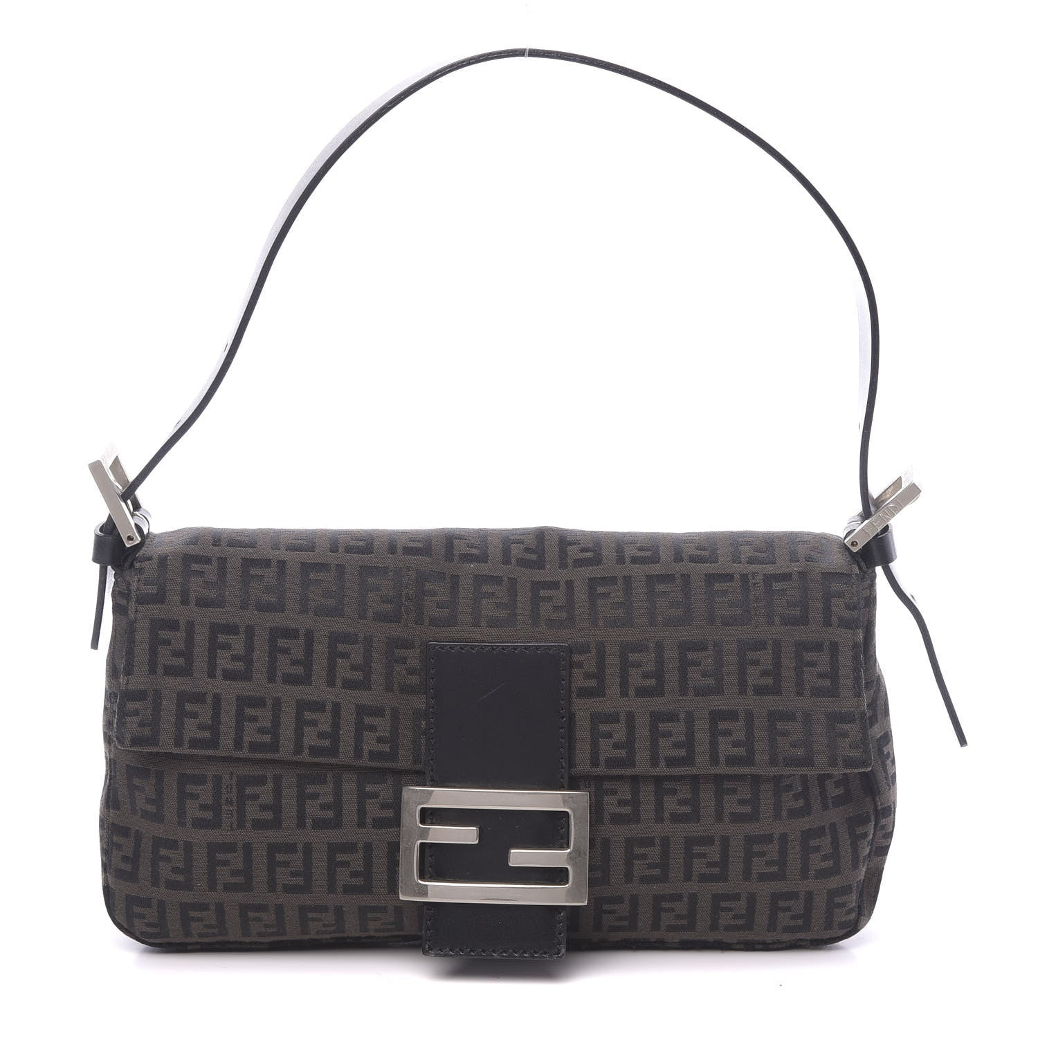 Fendi Zucchino Baguette Brown 1 of 11