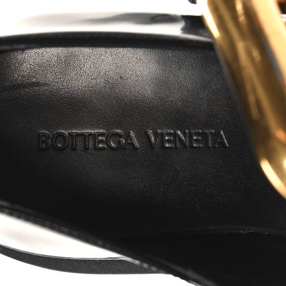 Bottega Veneta Brushed Calfskin Lug Mary-Jane Loafers 38 Black 8 of 8