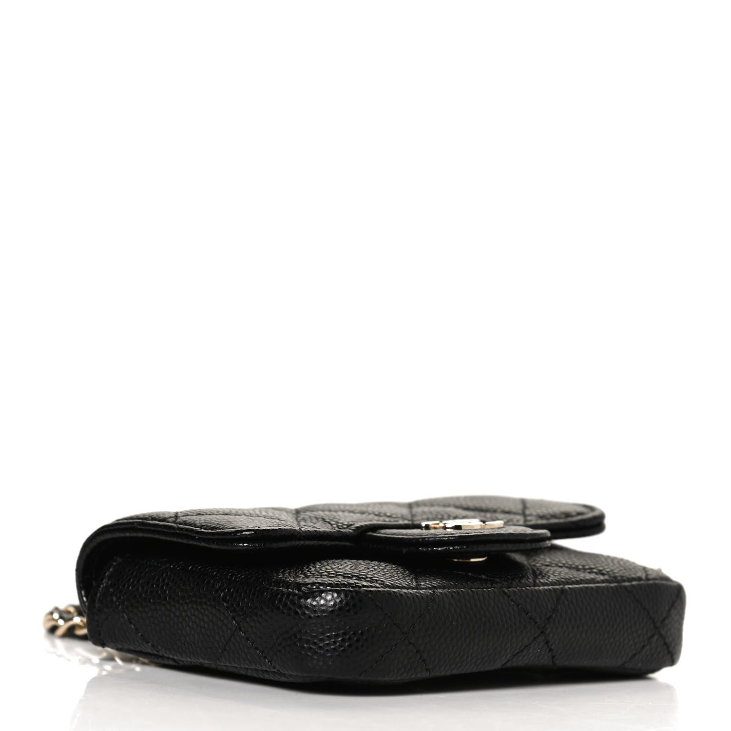 Chanel Caviar Quilted Mini Chain Belt Bag Black 4 of 12