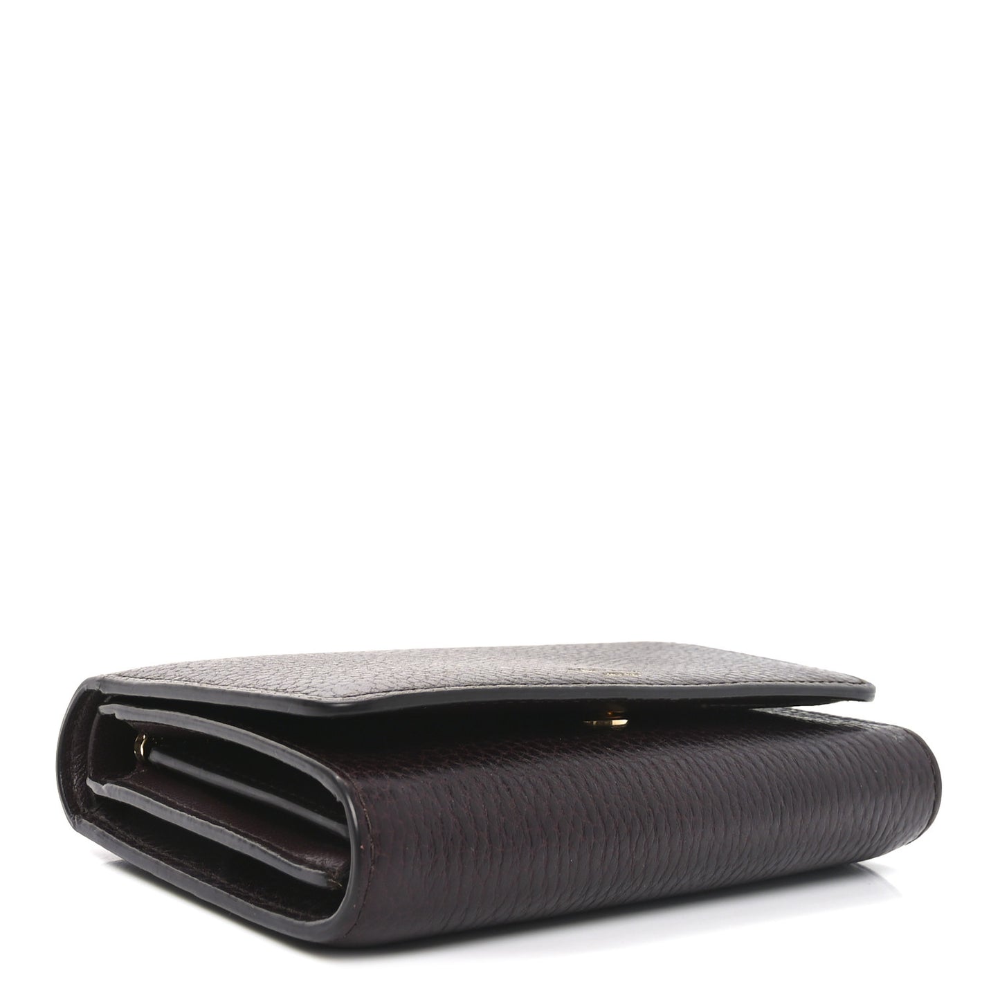 Small Classic Grain Medium Continental French Wallet Oxblood