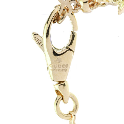Gucci 18K Yellow Gold Diamond Flora Necklace 5 of 7