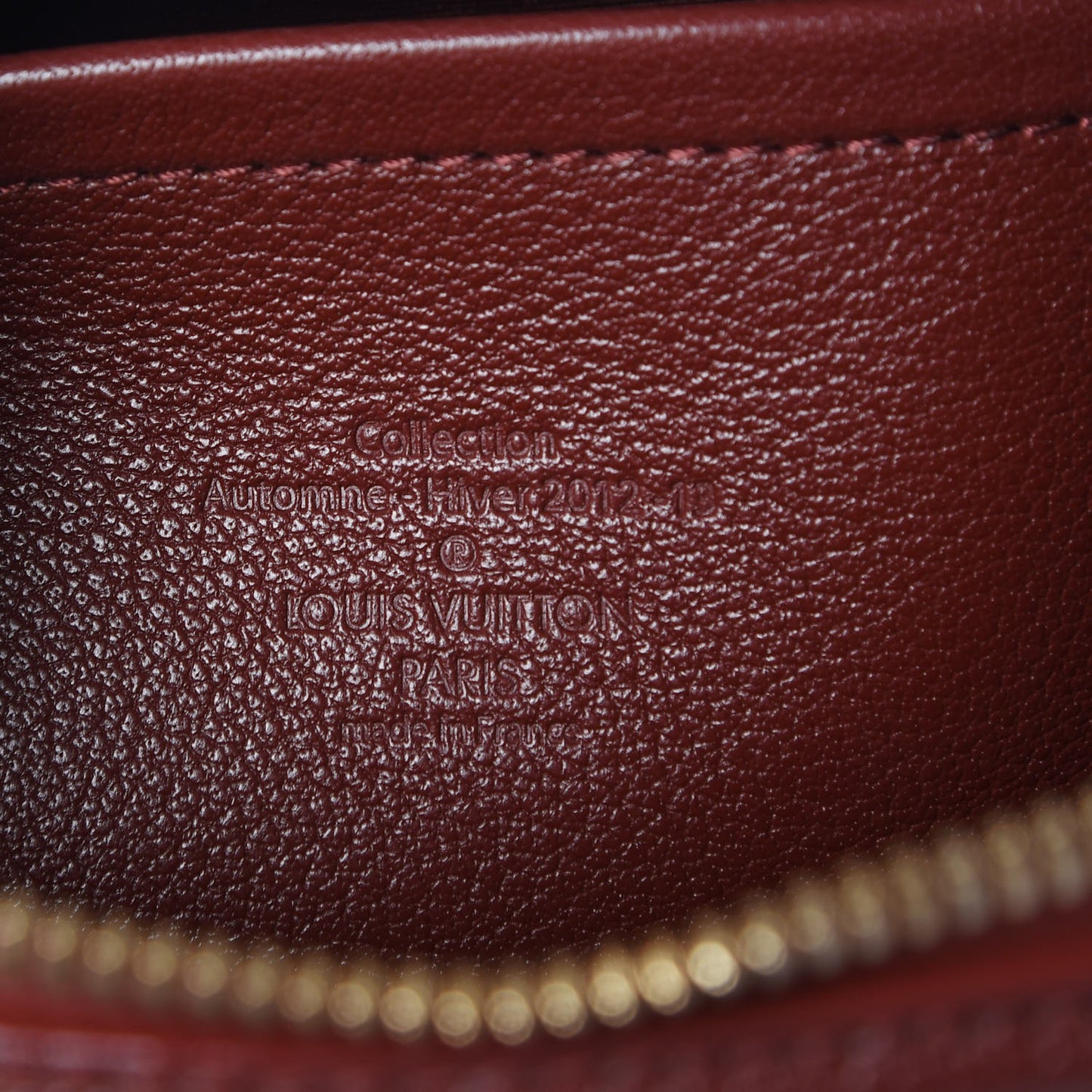 Monogram Golden Arrow Speedy Burgundy
