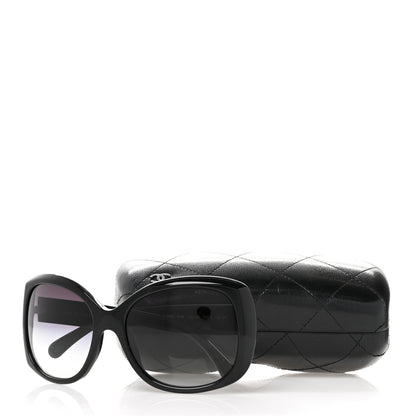 Chanel Acetate Polarized CC Sunglasses 5183 Black 9 of 9