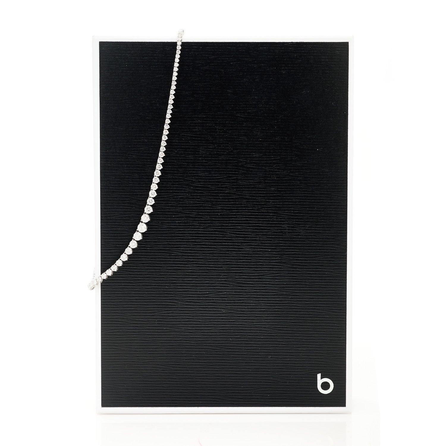 Parker & West by FASHIONPHILE 14K White Gold Diamond 13.20ctw Riviera Necklace 7 of 7
