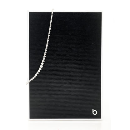 Parker & West by FASHIONPHILE 14K White Gold Diamond 13.20ctw Riviera Necklace 7 of 7
