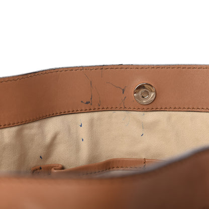 Valentino Garavani Nappa Double Pocket Bow Tote Camel 12 of 13