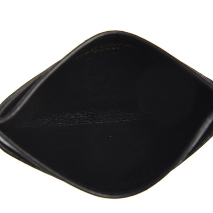 Saint Laurent Calfskin Monogram Card Case Black 6 of 8