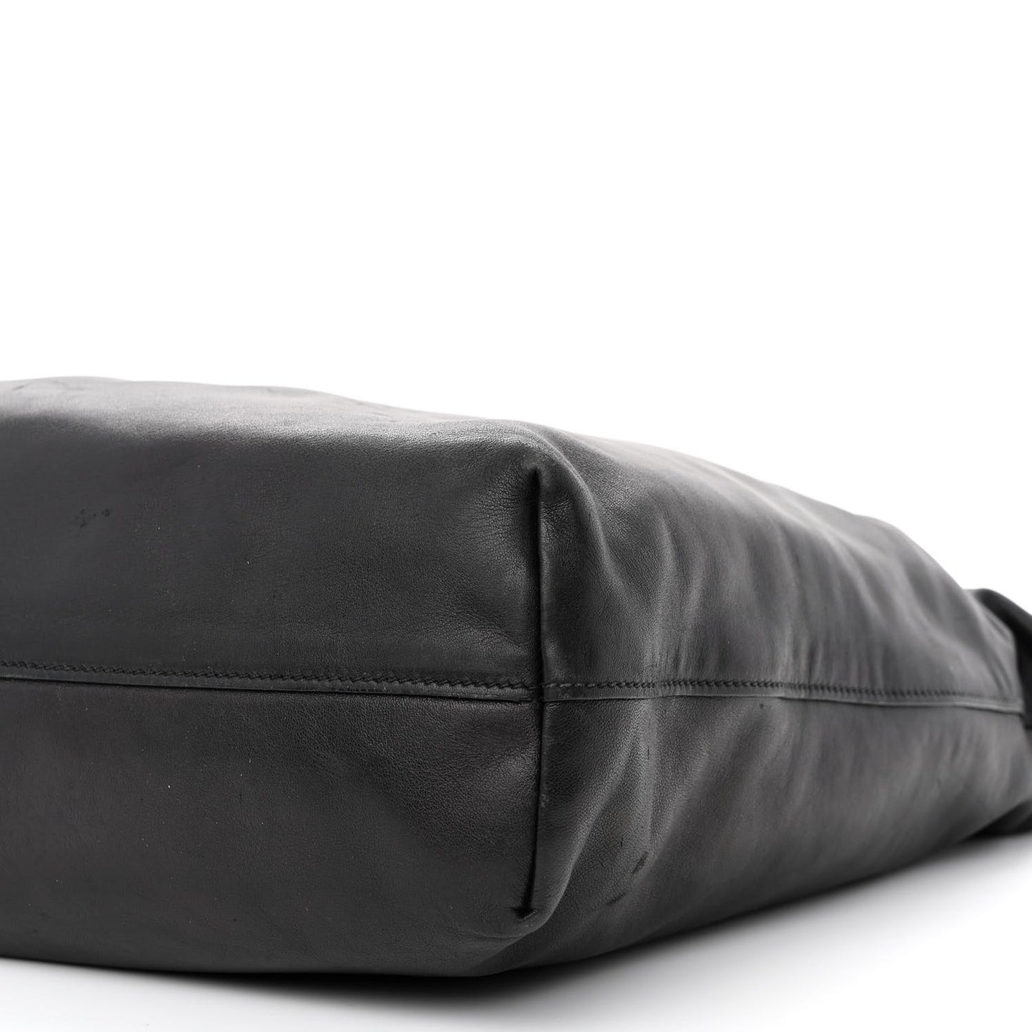 Soft Calfskin Two Way Tote Black