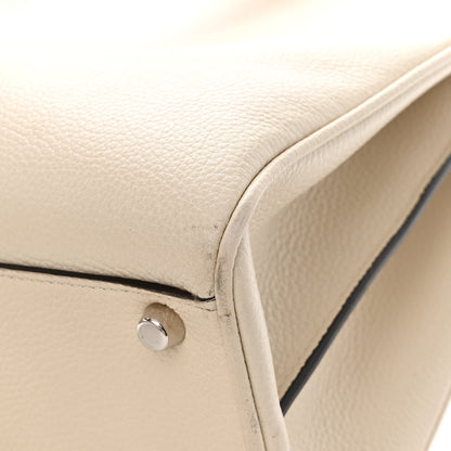 Gucci Grainy Calfskin Medium Zumi Top Handle Bag Mystic White 13 of 19