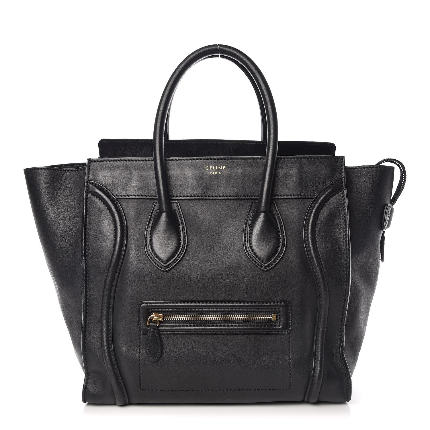 Celine Smooth Calfskin Mini Luggage Black 1 of 20