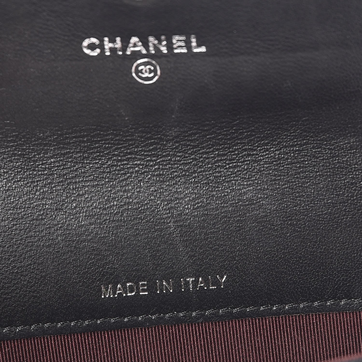 Chanel Lambskin Quilted Flap Card Holder Black 5 of 11