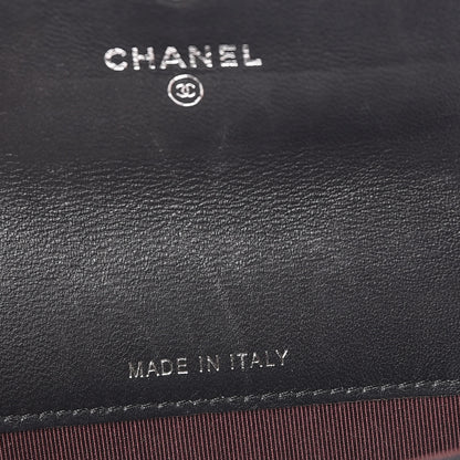 Chanel Lambskin Quilted Flap Card Holder Black 5 of 11
