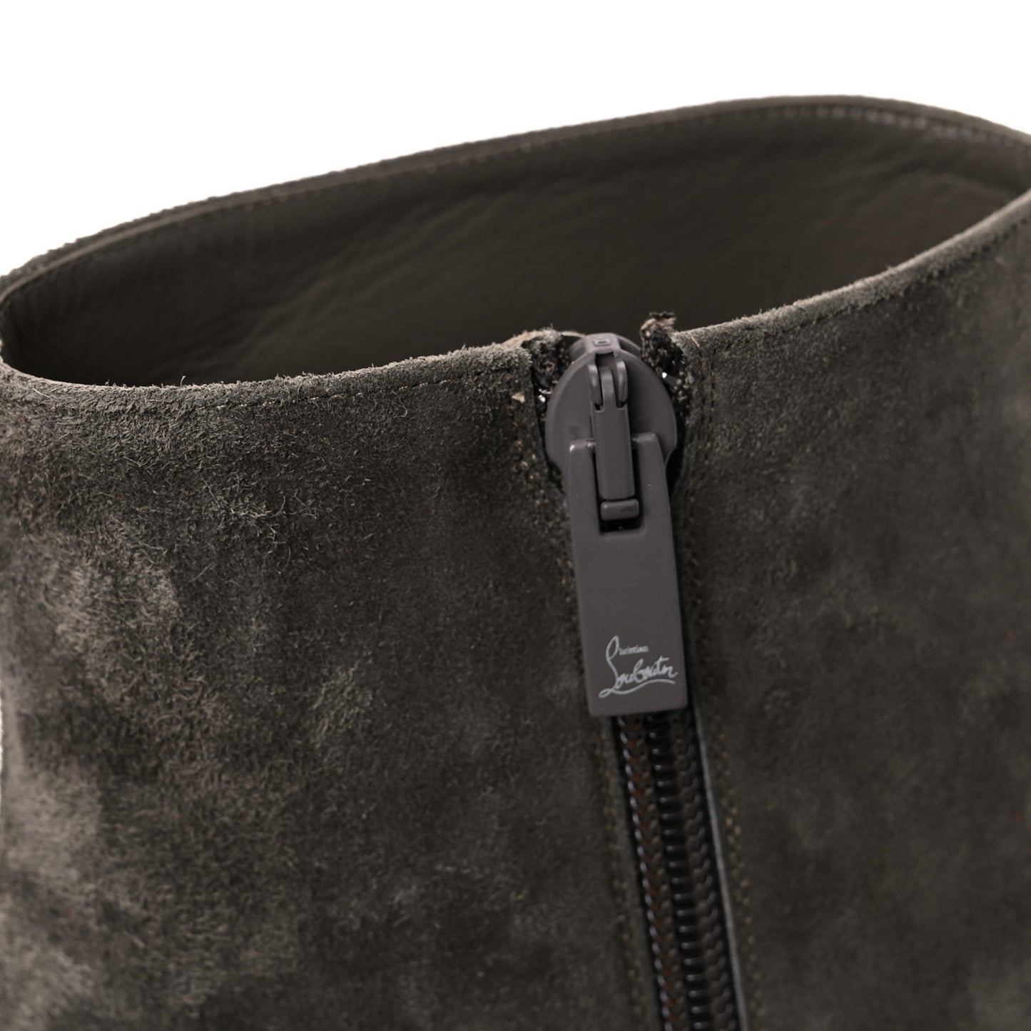 Suede So Eleonor Ankle Booties 39.5 Gray