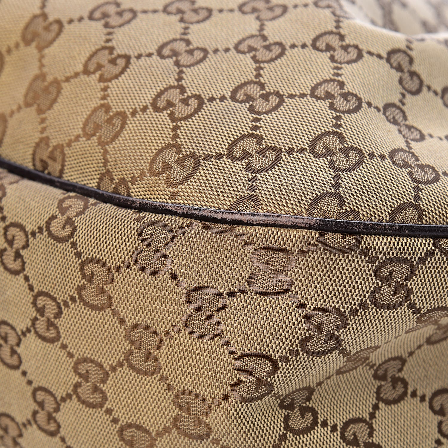 Gucci Monogram Medium Sukey Hobo Dark Brown 21 of 23